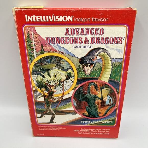 Advanced Dungeons & Dragons (Intellivision) Complete In Box #1 - Picture 8 of 12